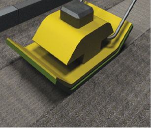 Уплотнение основания под укладку тротуарной плитки